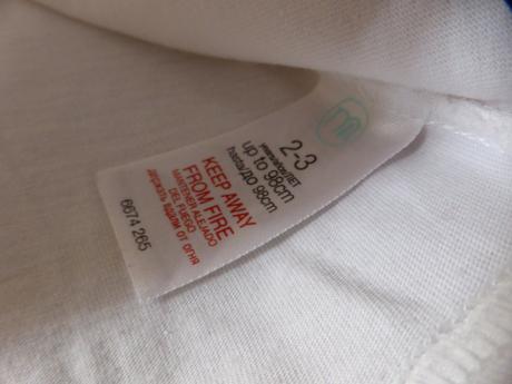 Tričko s volánikmi zn. mothercare, mothercare,98