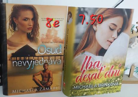 Veľa kníh na predaj - romantika, 