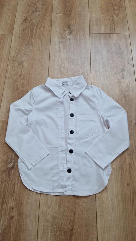 Košieľka biela veľ. 116 cm., 116