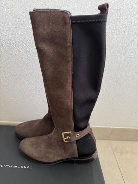 Cizmy th, tommy hilfiger,37