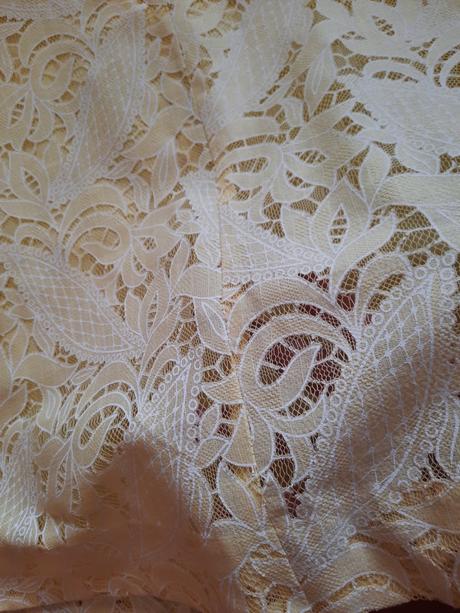 Dámske krajkové šaty, h&m,36