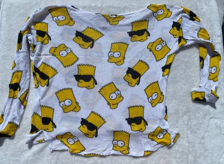 Sveter bart simpson, h&m,xs