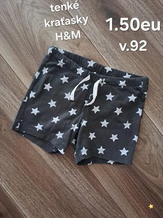 Kraťasky h&m, h&m,92