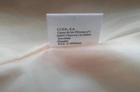 Dámska bunda, svetlobéžová, m/l, 38/40, l / m