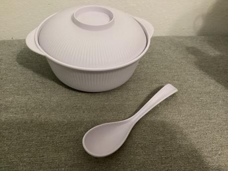 Plastová miska s lyžičkou, 