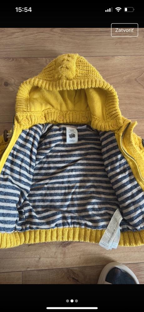 Chlapčenská bunda alebo sveter zara, zara,80
