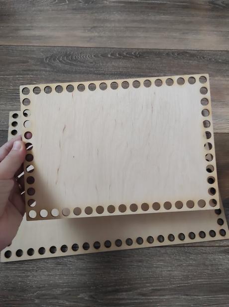 Sada na hackovane podnosy alebo kosiky z trickovin,