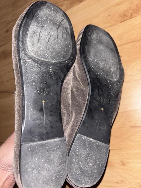 Zamatové baleriny zara 37, zara,37