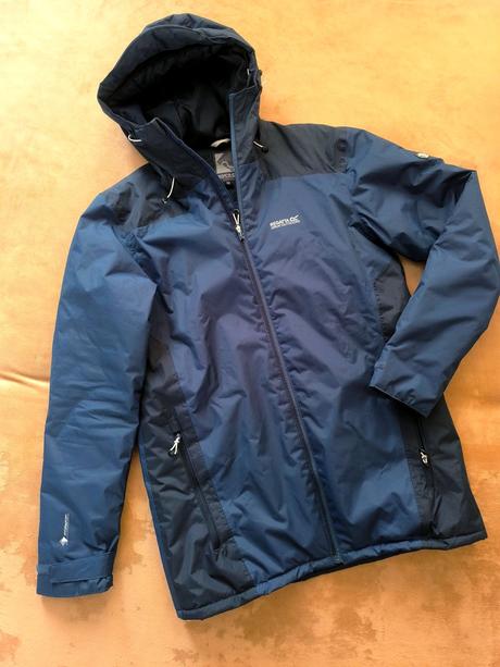 Outdoorová modrá zimná bunda, regatta,s
