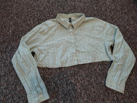 Crop topova mikina hm, h&m,m