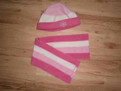 Set ciapka, salik, rukavice 122-140, next,122