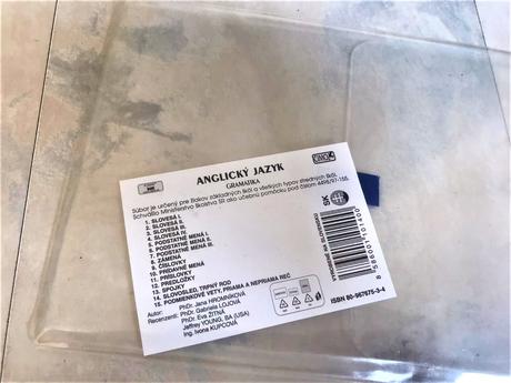 Angličtina v kocke 15 ks obojsranné kartičky,