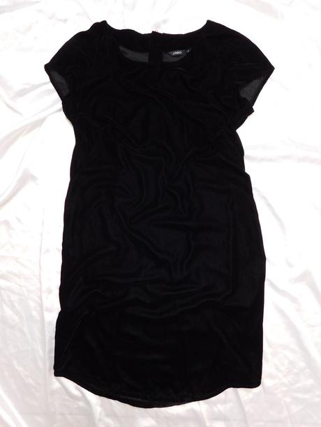 Pekne zamatove saty, lindex,36