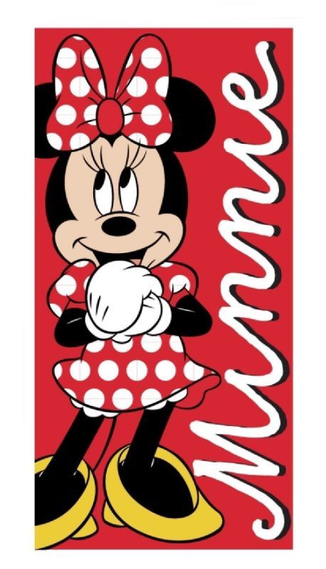 Osuška minnie red 70/140, 
