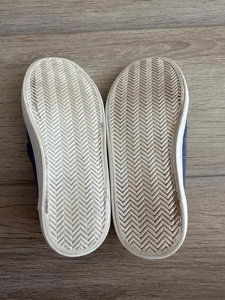 Riflové plátenky s mašľou h&m 29, h&m,29