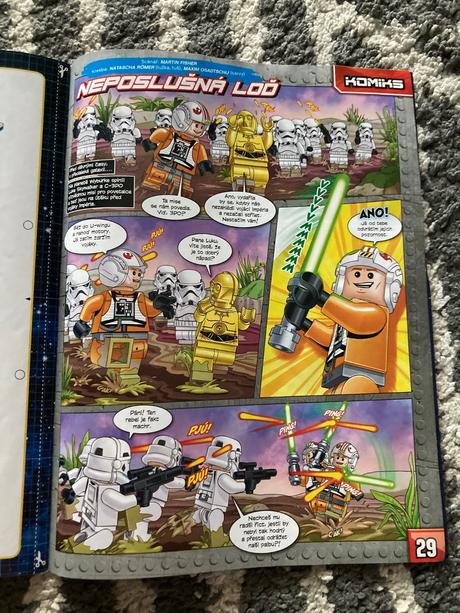Star wars časopis a komiks, 