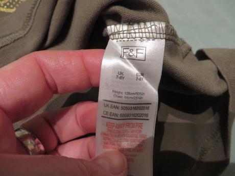 Chlapčenské tričko - dlhý rukáv -veľ. 128, f&f,128