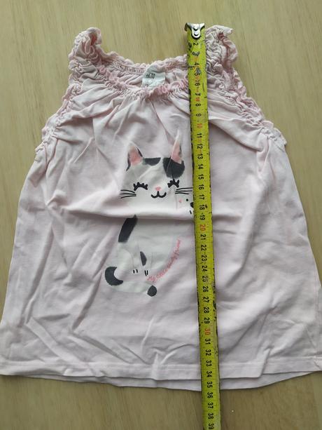 Tričko h&m s mačkou, h&m,86