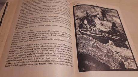 Krásna stará kniha ľadová sfinga jules verne,