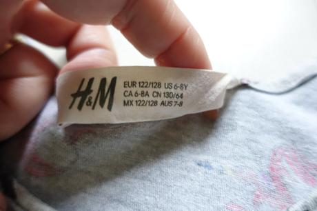 Šaty h&m 122/128, h&m,122
