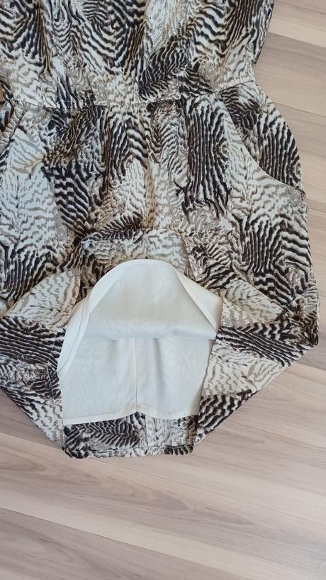 Vzorované šaty, reserved,xs