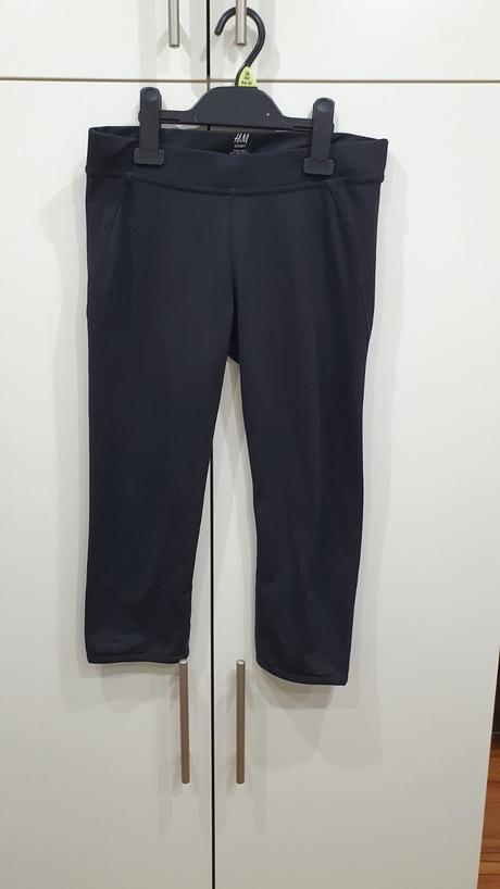 Dámske športové 3/4 legíny h&m, h&m,s