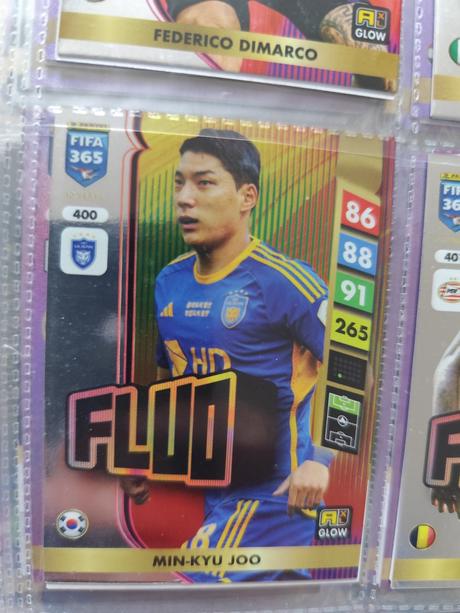Futbalové kartičky fifa 365 2025 - fluo,
