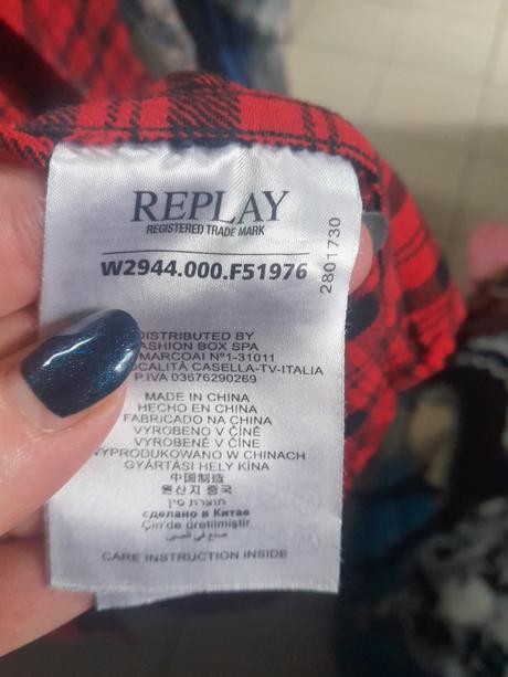 Košeľa, replay,m