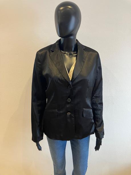 Dámske sako business čierne (38), m