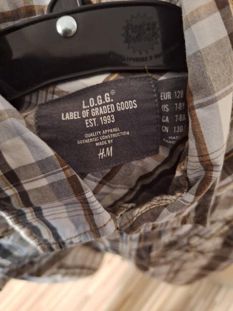 128 lezerna kosela na cvoky, h&m,128