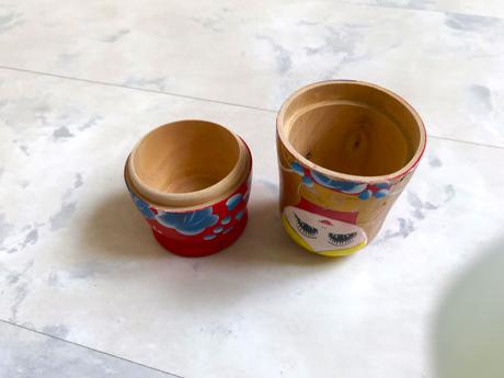 Drevené matriošky 5 ks,