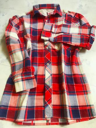 Flanelová košeľa, s