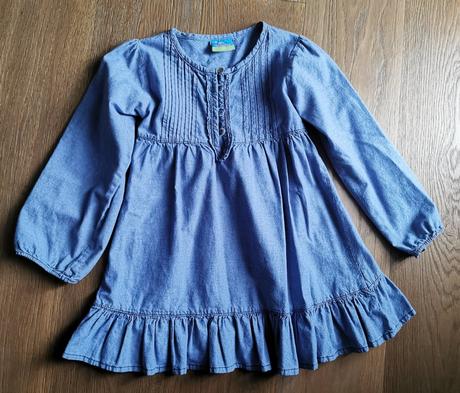 Dievčenské šaty, tunika, topolino,122