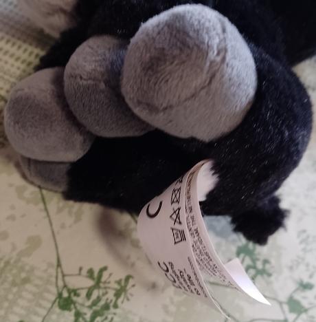 Plyšový čierno biely capko, big headz, 26 cm, 