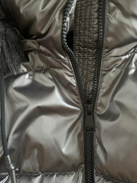 Dkny tmavošedá zimná bunda velk.s, dkny,s