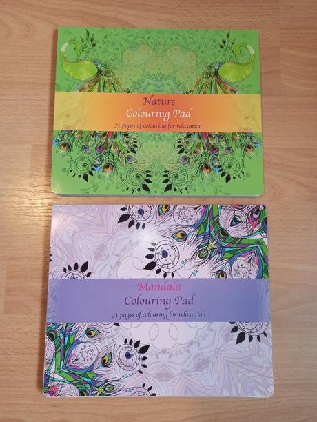 Nature / mandala colouring pad, 