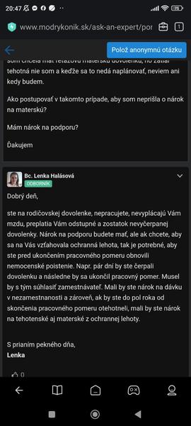 Aké mám možnosti obnovenia nemocenského poistenia, aby som mohla mať ochrannú lehotu?