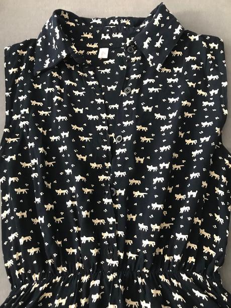 Šaty s mačičkami, m