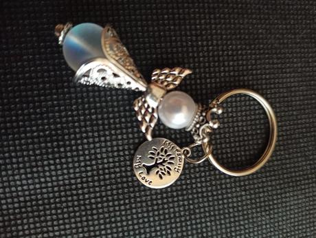 Handmade kľúčenky-anjelikovia na kľúčenku, 