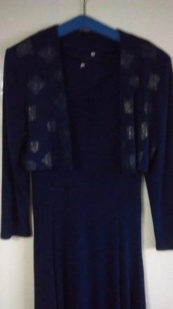 Spolocenske tielkove saty s bolerkom m, m