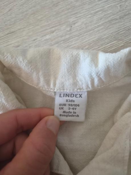 Ľanová košeľa, lindex,98
