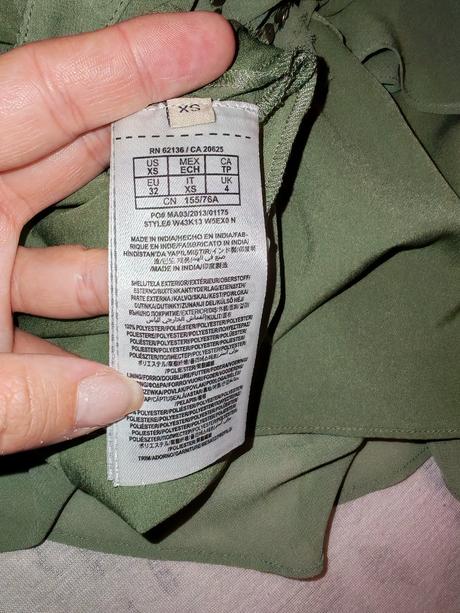 Šifonové šaty, guess,xs