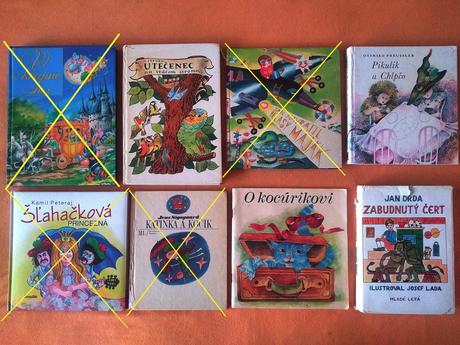 Sada 4 ks rozprávkových knižiek, 