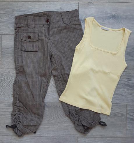 Hnede 3/4 nohavice, m