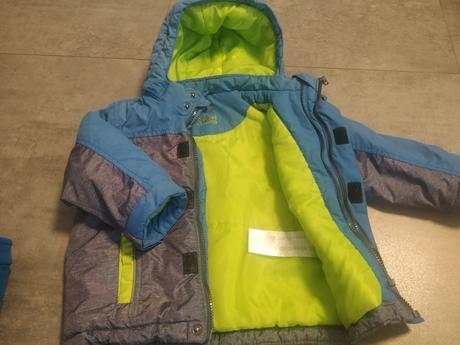 Zimná bunda (tenšia bunda + mikina), kiki&koko,98