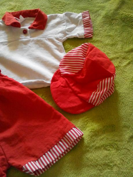 Supravička- šortky +tričko+šiltovka, baby,68