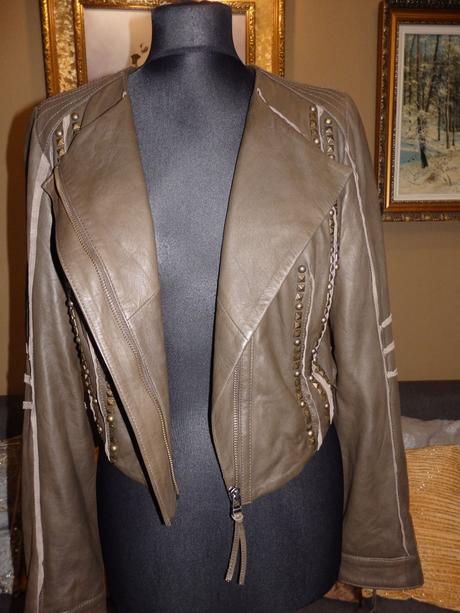 Luxusna damska kožena bunda, 40