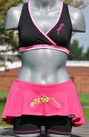 Kraťasová suknička a set s podprsenkou vigi- s, s