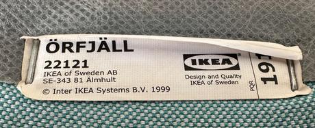 Ikea iörfjäll detská stolicka biela svetl.,