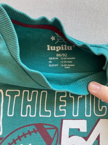 Pyzamo, modro-zelene, lupilu,86